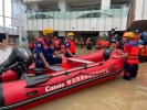 致敬！援豫抗洪救灾中的青岛西海岸新区红十字救援队